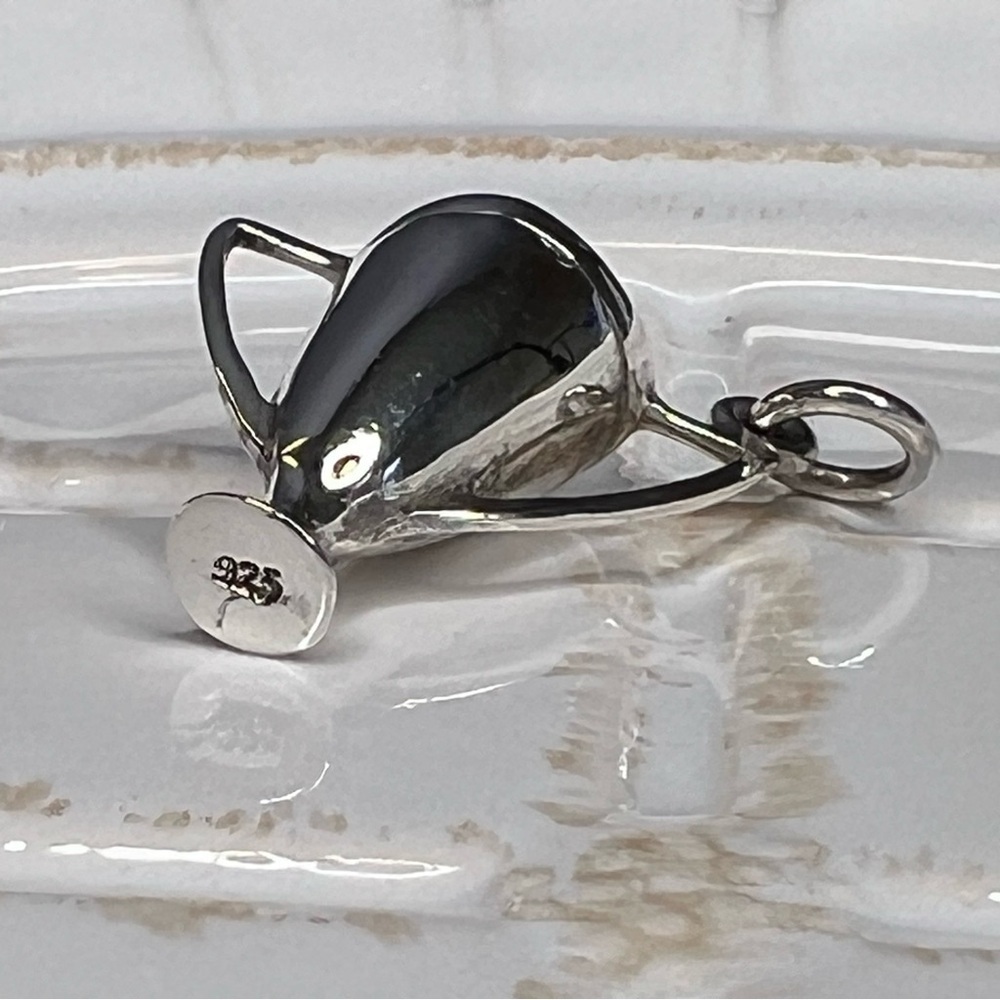 Sterling Silver Trophy Cup Charm Pendant 925 - Picture 6 of 9